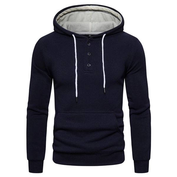 2020 new fashion button collar hoodied mens sweatshirts solid color man hoody hoodies for men sportswear, Black
2020 new fashion button collar hoodied mens sweatshirts solid color man hoody hoodies for men sportswear, Black