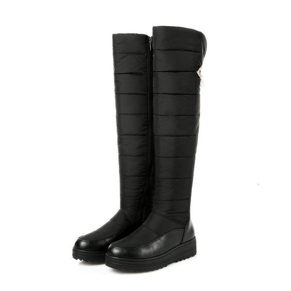 women thick fur over the knee 2021 new winter snow waterproof thigh high boots ladies shoes size 35-44 b153, Black
women thick fur over the knee 2021 new winter snow waterproof thigh high boots ladies shoes size 35-44 b153, Black