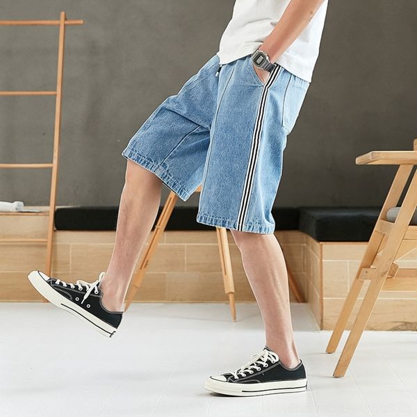 kxyjf summer men's five-point casual shorts plus plus i7fsd trendy fatty loose shorts sports shortspants and denim trendy brand size, Blue
kxyjf summer men's five-point casual shorts plus plus i7fsd trendy fatty loose shorts sports shortspants and denim trendy brand size, Blue