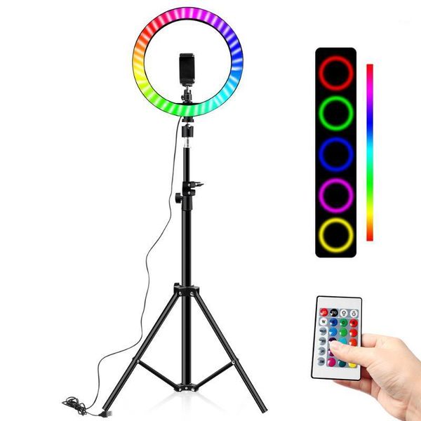 flash heads 10inch/26cm rgb colorful led ring light with tripod stand rainbow ringlight phone clip for vlogging short video youtube1
flash heads 10inch/26cm rgb colorful led ring light with tripod stand rainbow ringlight phone clip for vlogging short video youtube1