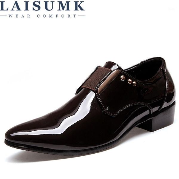 laisumk patent leather men business dress shoes black brown oxford shoes breathable formal wedding footwear1
laisumk patent leather men business dress shoes black brown oxford shoes breathable formal wedding footwear1