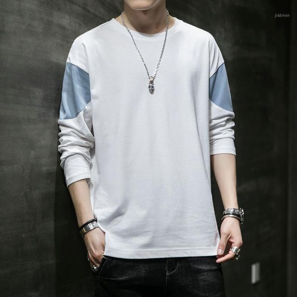 2020 new spring fashion men casual cotton t-shirt boys long sleeve tees size m-5xl1, White;black
2020 new spring fashion men casual cotton t-shirt boys long sleeve tees size m-5xl1, White;black