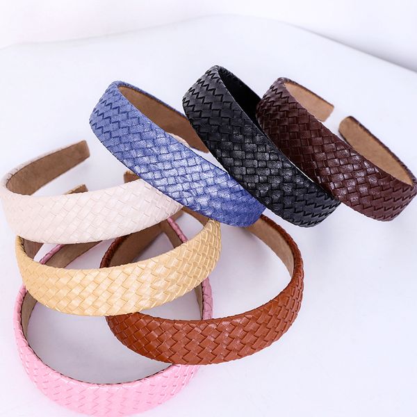 vintage pu leather headbands braided bezel hairband women headband girls clips hair accessories opaska do wlosow opaski diademas, Silver
vintage pu leather headbands braided bezel hairband women headband girls clips hair accessories opaska do wlosow opaski diademas, Silver