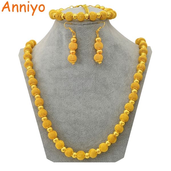 anniyo 82cm beads necklace & 24cm bracelets and ball earring for women fashion gold color ball jewelry party sets #221806 201222, Slivery;crystal
anniyo 82cm beads necklace & 24cm bracelets and ball earring for women fashion gold color ball jewelry party sets #221806 201222, Slivery;crystal