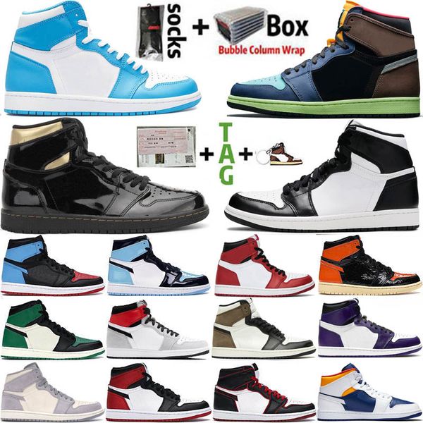 new 1 high og basketball shoes 1s chicago royal toe black metallic gold unc patent men women sports sneakers trainers
new 1 high og basketball shoes 1s chicago royal toe black metallic gold unc patent men women sports sneakers trainers