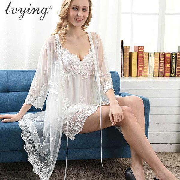 2020 embroidery women pajama sets lace night dress sleepwear female lingerie girls nightgown suit robe set nightie bathrobe1, Black;red
2020 embroidery women pajama sets lace night dress sleepwear female lingerie girls nightgown suit robe set nightie bathrobe1, Black;red