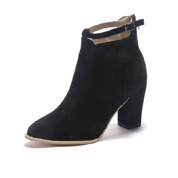 boots 2021 autumn women's fashion boots, versatile, comfortable belt buckle, high heel, thick, non-slip, large size, Black
boots 2021 autumn women's fashion boots, versatile, comfortable belt buckle, high heel, thick, non-slip, large size, Black