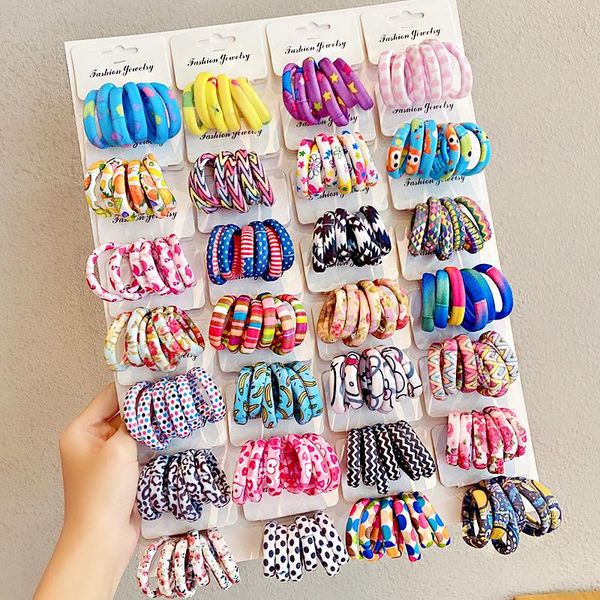 6pcs/set new women girls elegant colorful print nylon elastic scrunchie sweet hair rubber bands headband fashion hair accessori
6pcs/set new women girls elegant colorful print nylon elastic scrunchie sweet hair rubber bands headband fashion hair accessori