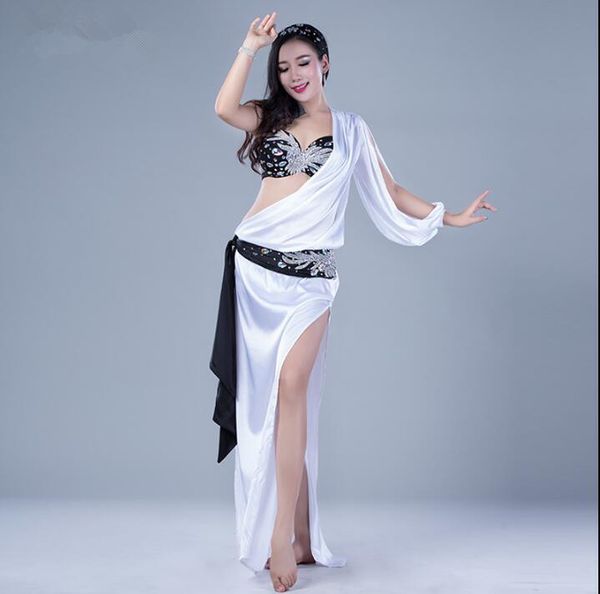korea design 5pcs women belly dance costume performance dress bra robe hair band waist scarf underwear handmade bling bling, Black;red
korea design 5pcs women belly dance costume performance dress bra robe hair band waist scarf underwear handmade bling bling, Black;red