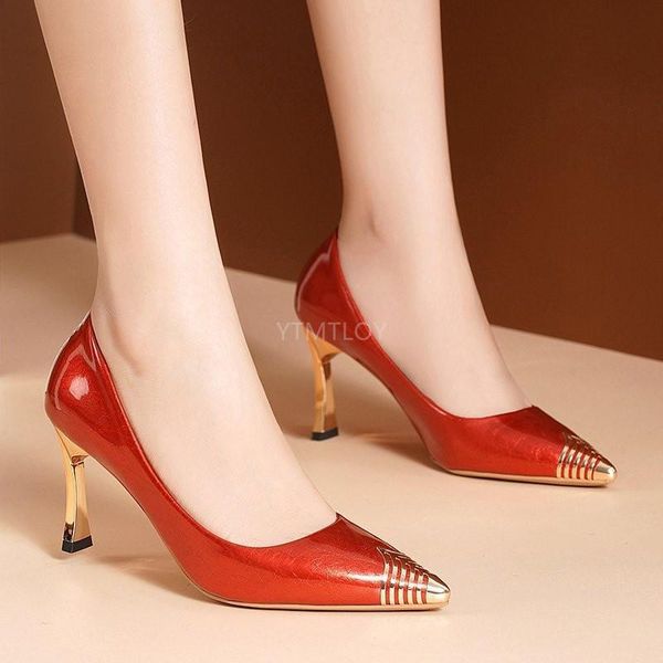 high heels dress shoes new retro designer fashion pumps pointed toe boat patchwork shallow thin heels zapatilla mujer, Black
high heels dress shoes new retro designer fashion pumps pointed toe boat patchwork shallow thin heels zapatilla mujer, Black