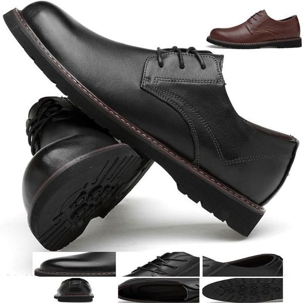 genuine leather men shoes fashion waterproof oxford shoes man breathable sneakers british style flats autumn casual 36~491, Black
genuine leather men shoes fashion waterproof oxford shoes man breathable sneakers british style flats autumn casual 36~491, Black