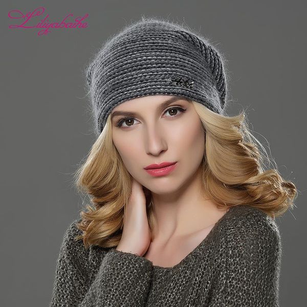 beanie/skull caps liliyabaihe style women beanies winter hat knitted wool angora striped hats exquisite letter decoration cap double warm, Blue;gray
beanie/skull caps liliyabaihe style women beanies winter hat knitted wool angora striped hats exquisite letter decoration cap double warm, Blue;gray