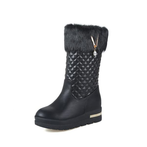big sizefashionable fluffy middle boots boots women woman winter women shoes botas, Black
big sizefashionable fluffy middle boots boots women woman winter women shoes botas, Black