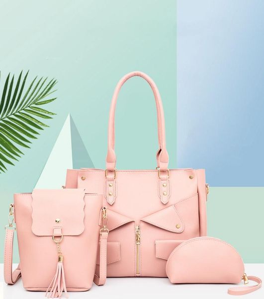 2020 new mother bag 3 pc/set handbags women satchel shoulder bag large luxury handbag designer bags