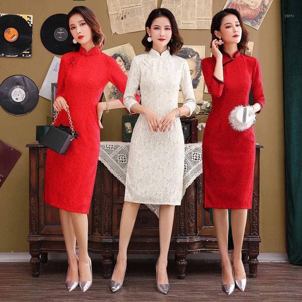 plus size 4xl new arrival chinese womens knee length cheongsam fashion short style summer qipao lace dress vestidos1, Red
plus size 4xl new arrival chinese womens knee length cheongsam fashion short style summer qipao lace dress vestidos1, Red