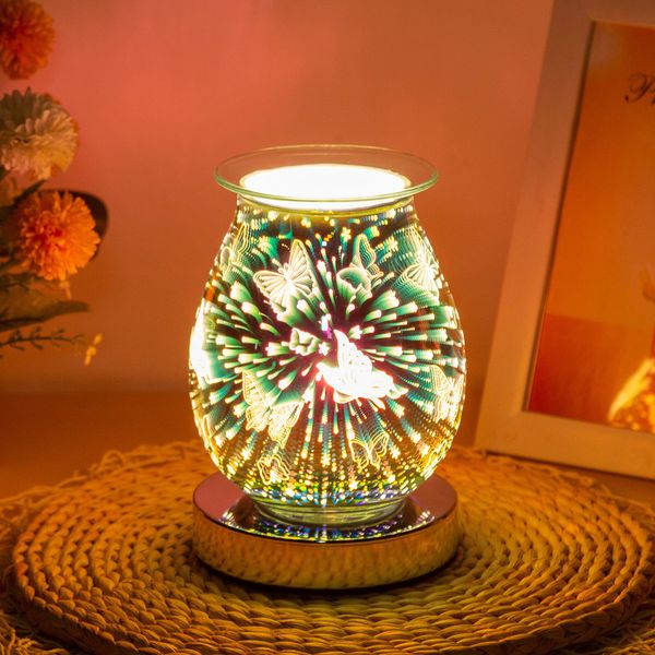 2021 new electric wax melt warmer touch-dimming control glass tart melter with 3d effect night light for home office bedroom st81
2021 new electric wax melt warmer touch-dimming control glass tart melter with 3d effect night light for home office bedroom st81