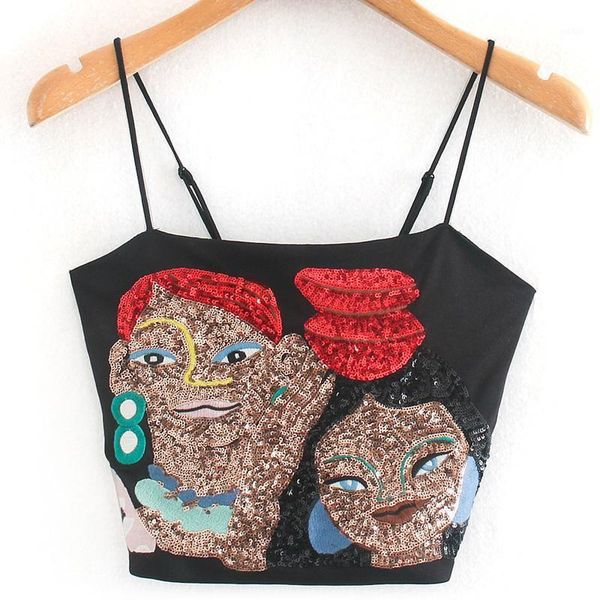 rr summer new vintage tanks women fashion color sequined tank women elegant short tanks female ladies hk1, White
rr summer new vintage tanks women fashion color sequined tank women elegant short tanks female ladies hk1, White