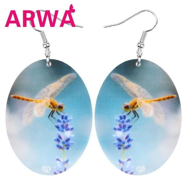 arwa acrylic oval dragonfly earrings realistic flower insect animal dangle drop jewelry for women girls novelty gift accessories, Silver
arwa acrylic oval dragonfly earrings realistic flower insect animal dangle drop jewelry for women girls novelty gift accessories, Silver