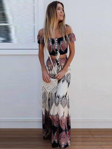 вершины и длинные юбки женщины моды наборы bohemia плеча sexy печать boho стиль одежда, Gray
вершины и длинные юбки женщины моды наборы bohemia плеча sexy печать boho стиль одежда, Gray