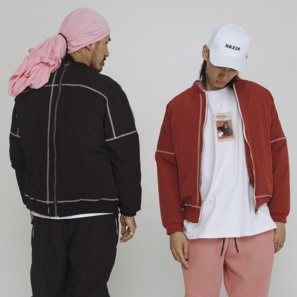 2020 returning men before fine cotton quilted baseball woman's streetwear hip jacket outerwear vls3, Black
2020 returning men before fine cotton quilted baseball woman's streetwear hip jacket outerwear vls3, Black