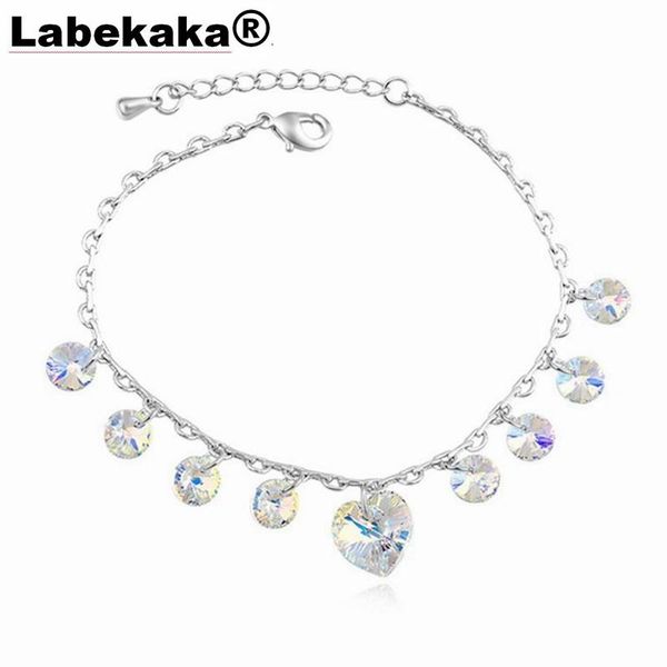 charm bracelets labekaka amazing price brand women embellished with crystal from bangles fashion wedding party accessories, Golden;silver
charm bracelets labekaka amazing price brand women embellished with crystal from bangles fashion wedding party accessories, Golden;silver