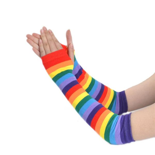 корейский зима рукава эластичные перчатки радуги вязальной stripes хёна стиль симпатичные arm обложка студент дикие рукава перчатки без паль, Blue;gray
корейский зима рукава эластичные перчатки радуги вязальной stripes хёна стиль симпатичные arm обложка студент дикие рукава перчатки без паль, Blue;gray