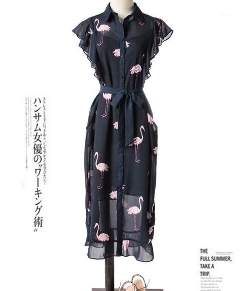 new manual nail bead blasting matsumoto 20 spring high grade show thin printed knee length dress1, Black;gray
new manual nail bead blasting matsumoto 20 spring high grade show thin printed knee length dress1, Black;gray