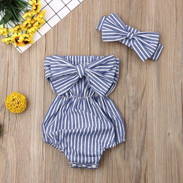 toddler baby girls cotton fashion bow striped hair band bodysuit infant newborn baby sleeveless jumpsuit outfit summer, Blue
toddler baby girls cotton fashion bow striped hair band bodysuit infant newborn baby sleeveless jumpsuit outfit summer, Blue