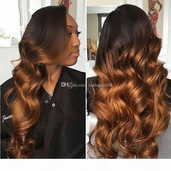 body wave ombre full lace human hair wigs with baby hair brazilian non remy hair for women pre plucked all hand tied, Black;brown
body wave ombre full lace human hair wigs with baby hair brazilian non remy hair for women pre plucked all hand tied, Black;brown