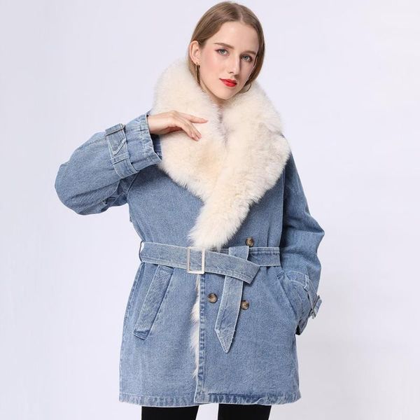 janefur denim jacket women latest real fur coat fashion warm parka winter designer overcoats, Black
janefur denim jacket women latest real fur coat fashion warm parka winter designer overcoats, Black