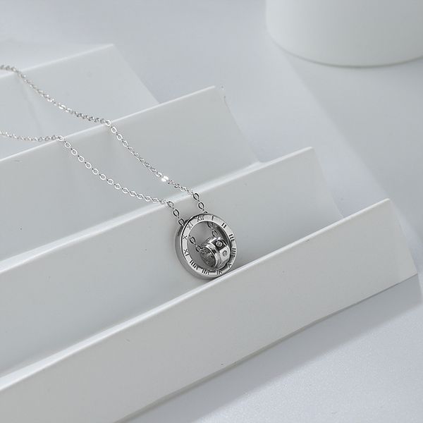 fashion s925 sterling silver light luxury necklace womens double ring buckle pendant clavicle chain fashion all-match roman digital silver j
fashion s925 sterling silver light luxury necklace womens double ring buckle pendant clavicle chain fashion all-match roman digital silver j