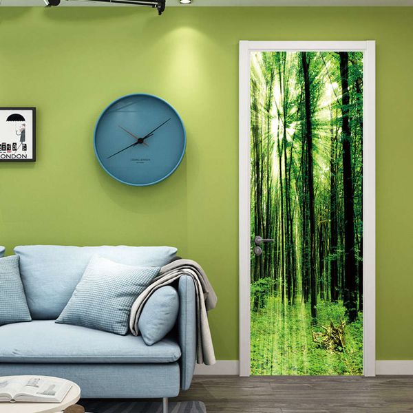 sun light frh green jungle door paste bedroom living room decorative painting waterproof removable wall sticker
sun light frh green jungle door paste bedroom living room decorative painting waterproof removable wall sticker