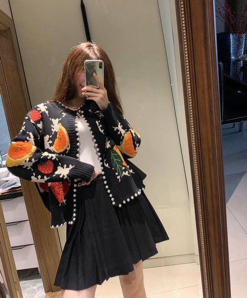2021 women autumn flowers cardigan pearls outerwear mesh luxury sweet black blouses ladies 4e8h, White;black
2021 women autumn flowers cardigan pearls outerwear mesh luxury sweet black blouses ladies 4e8h, White;black