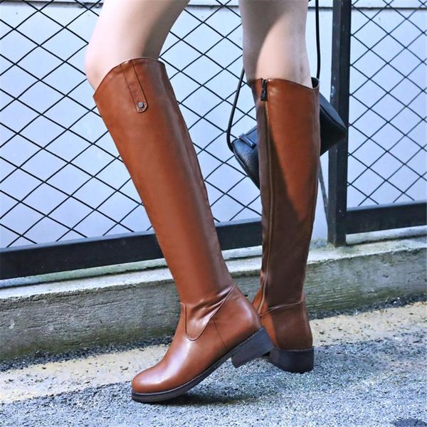 boots brand big size 43 cosy chunky heels zipper high-quality knee high riding boot winter women shoes female, Black
boots brand big size 43 cosy chunky heels zipper high-quality knee high riding boot winter women shoes female, Black