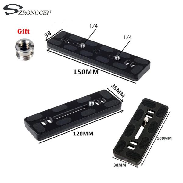 other accessories camera quick release plate pu100/pu120/pu150 metal bracket tripod monopod with 1/4" screw for ball head arca swiss
other accessories camera quick release plate pu100/pu120/pu150 metal bracket tripod monopod with 1/4" screw for ball head arca swiss