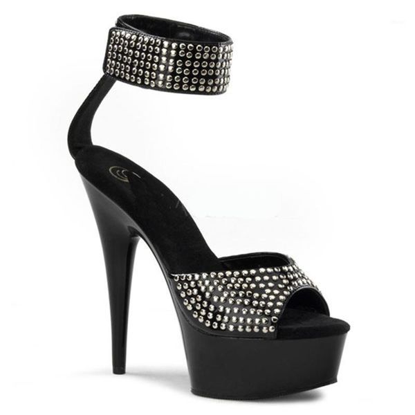 dress shoes brand women sandals summer 15cm thin high heels pu buckle strap waterproof rhinestone party wedding for woman black1, Black
dress shoes brand women sandals summer 15cm thin high heels pu buckle strap waterproof rhinestone party wedding for woman black1, Black
