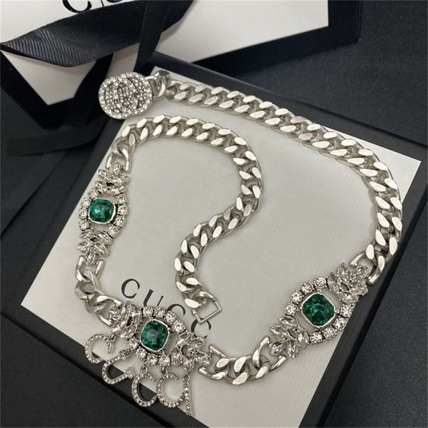 85% off factory clearance set square green silver thick chain ancient pendant set with crystal wheat ear neck double chain necklace
85% off factory clearance set square green silver thick chain ancient pendant set with crystal wheat ear neck double chain necklace