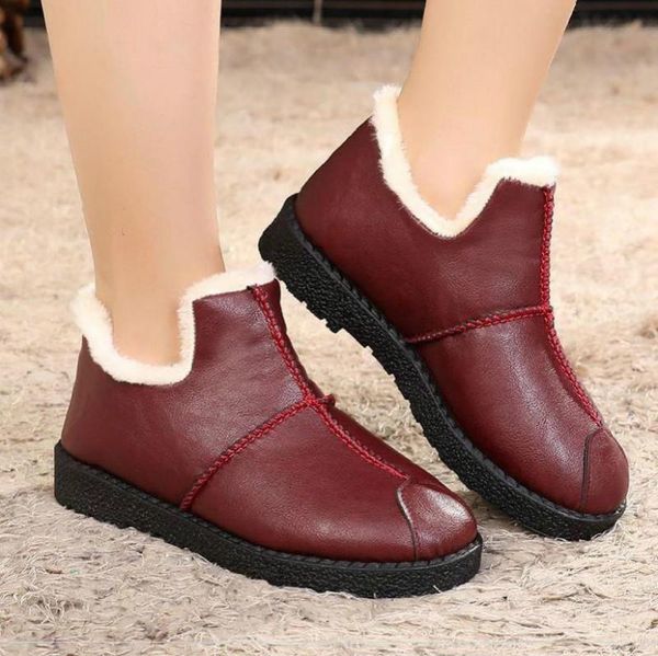new arrivals winter boots women snow boots waterproof female warm plush ankle women winter slip on shoes botas mujer, Black
new arrivals winter boots women snow boots waterproof female warm plush ankle women winter slip on shoes botas mujer, Black