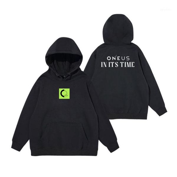 kpop oneus 1st in its time same printing pullover loose hoodies fleece/thin fashion sweatshirt 3 colors1, Black
kpop oneus 1st in its time same printing pullover loose hoodies fleece/thin fashion sweatshirt 3 colors1, Black
