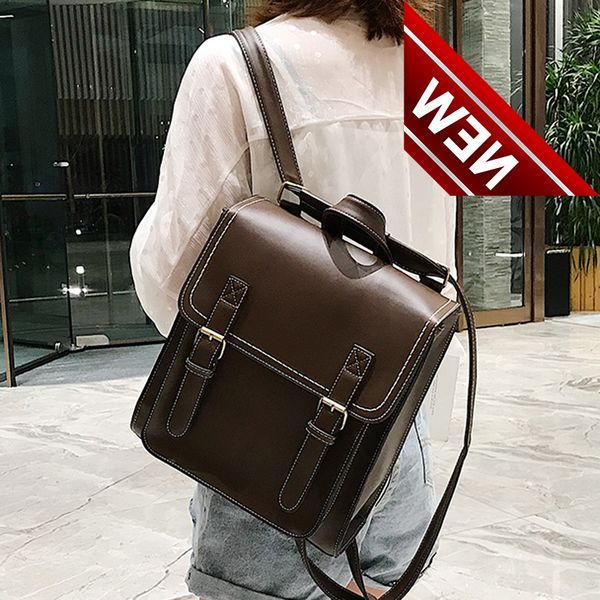 vintage female pu leather women's backpack fashion school for girls leisure shoulder bag sac a dos
vintage female pu leather women's backpack fashion school for girls leisure shoulder bag sac a dos