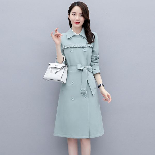 2021 new spring female loose double breasted classic oversize long trench coat with chic korean women's blouse 2lr8, Black;brown
2021 new spring female loose double breasted classic oversize long trench coat with chic korean women's blouse 2lr8, Black;brown
