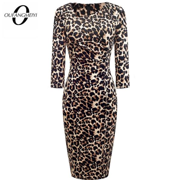 vintage women elegant leopard chic formal business bodycon morden pencil dress eb565, Black;gray
vintage women elegant leopard chic formal business bodycon morden pencil dress eb565, Black;gray