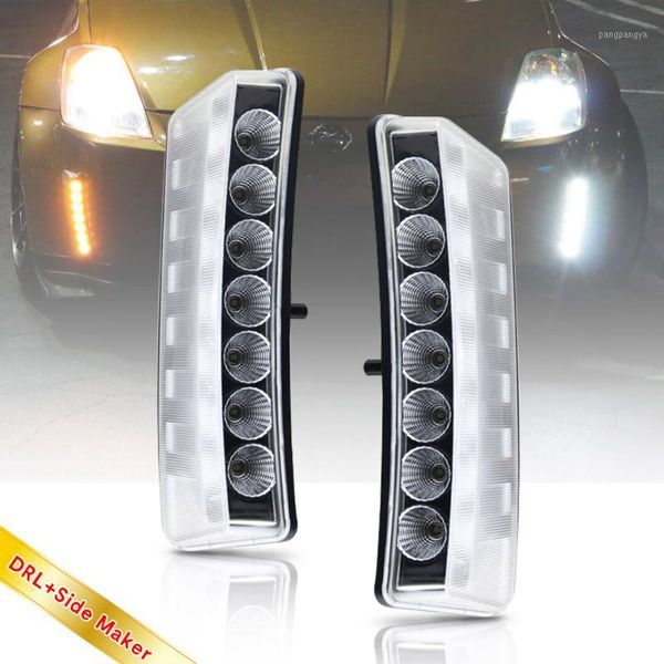 led bumper reflector light for 350z z33 03-05 white led drl dayitme running + amber turn signal side indicator lamp1
led bumper reflector light for 350z z33 03-05 white led drl dayitme running + amber turn signal side indicator lamp1