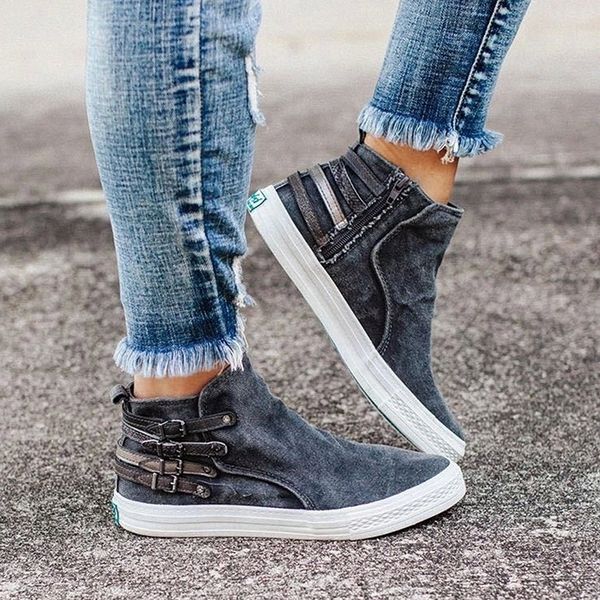 2020 women ankle boots gladiator denim flats booties autumn flat shoes woman sneaker causl zipper fashion female shoes plus size #tw0j
2020 women ankle boots gladiator denim flats booties autumn flat shoes woman sneaker causl zipper fashion female shoes plus size #tw0j