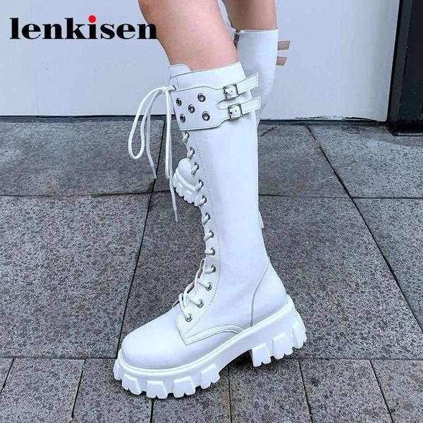 boots lenkisen 2021 winter season cow leather round toe high heel motorcycle fashion solid brand thigh knee-high l38, Black
boots lenkisen 2021 winter season cow leather round toe high heel motorcycle fashion solid brand thigh knee-high l38, Black