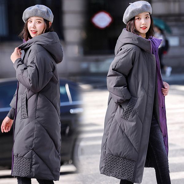 large size winter coat women cotton padded fashion thicken long jacket winter parka outwear female women clothing chaqueta mujer t200115, Black
large size winter coat women cotton padded fashion thicken long jacket winter parka outwear female women clothing chaqueta mujer t200115, Black