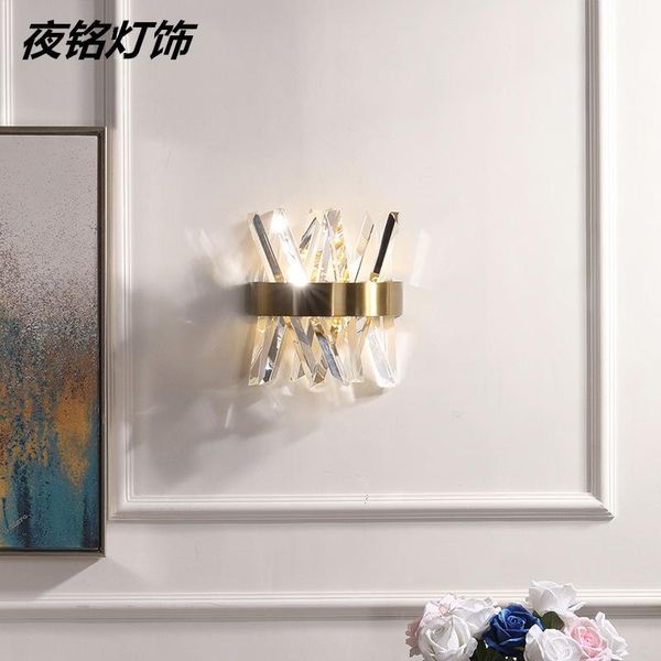 modern bedroom bedside light lamp decor crystal wall lamp simple living room home led wall sconce gold light luminaria zm1012
modern bedroom bedside light lamp decor crystal wall lamp simple living room home led wall sconce gold light luminaria zm1012