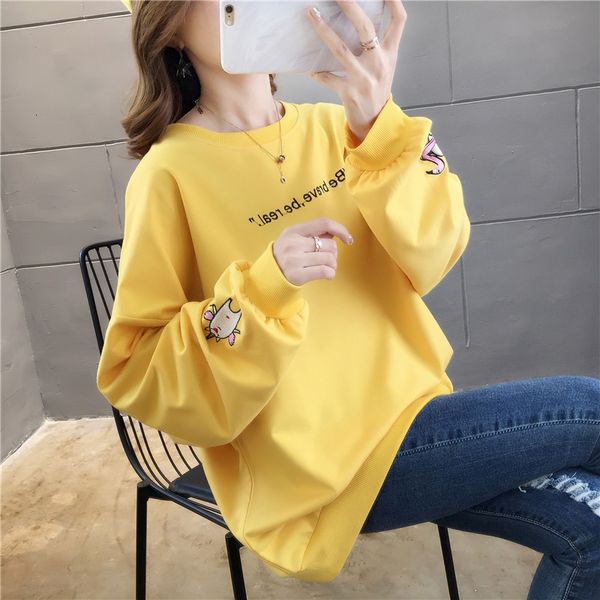 2021 new plus size korean clothes hoodies letter printing long sleeve pullover girls hoodie spring loose women sweatshirts blue 139 ya00, Black
2021 new plus size korean clothes hoodies letter printing long sleeve pullover girls hoodie spring loose women sweatshirts blue 139 ya00, Black