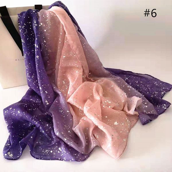 fashion lurex glitter ombre viscose shawl scarf women neckerchief autumn winter foulard muslim hijab sjaal y201007, Blue;gray
fashion lurex glitter ombre viscose shawl scarf women neckerchief autumn winter foulard muslim hijab sjaal y201007, Blue;gray