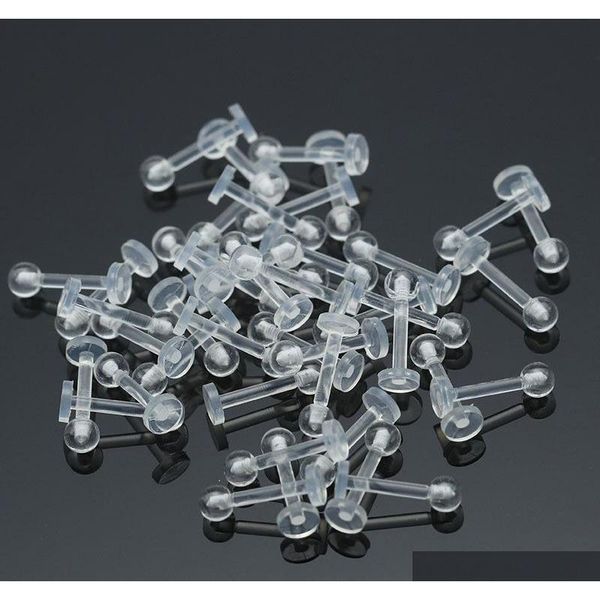 new bioflex retainer lip straight labret rings stud earrings clear acrylic bio 8mm fashion body sqcnze queen66, Black
new bioflex retainer lip straight labret rings stud earrings clear acrylic bio 8mm fashion body sqcnze queen66, Black